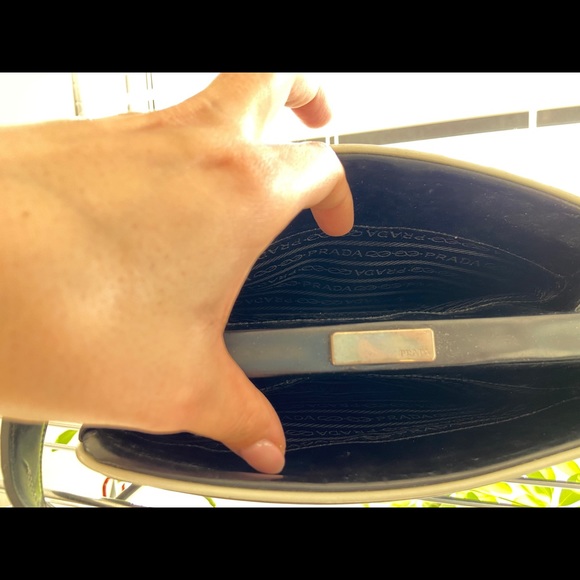 Vintage Prada Black Shoulder Purse - Picture 9 of 15